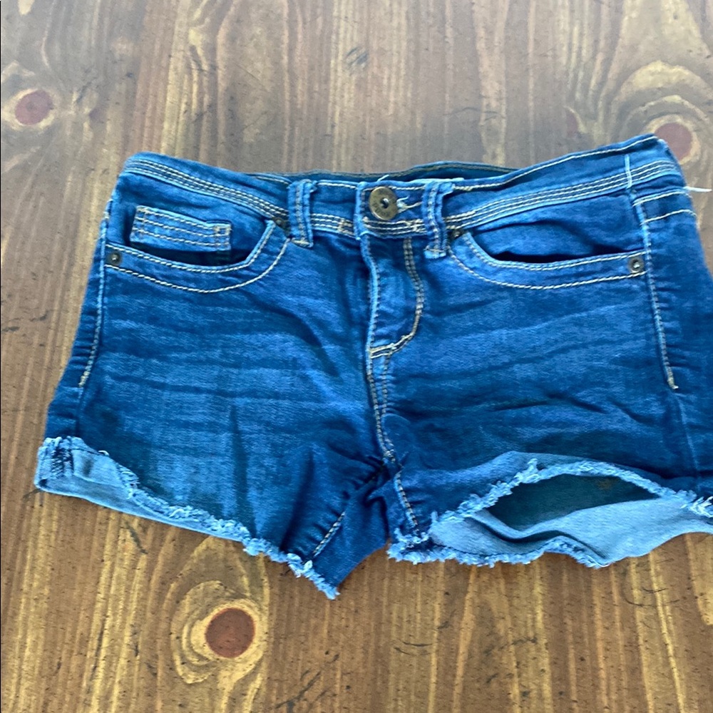 Blue Denim Women's Shorts